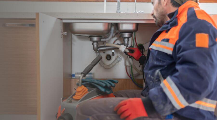 Residential Slab Leak Plumbing in Cannelburg, IN